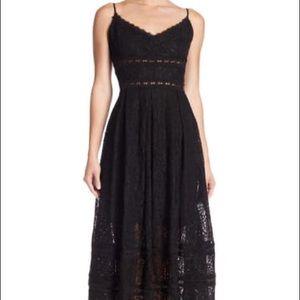 NSR Black Lace Dress